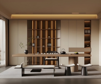 New Chinese Style Tea House-ID:147073984