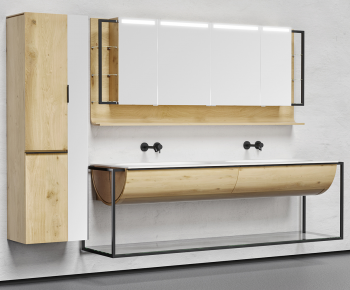 Modern Bathroom Cabinet-ID:894210383