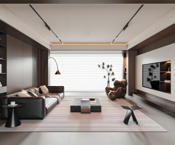 Modern A Living Room-ID:192266948