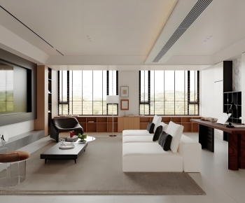 Modern A Living Room-ID:731709097