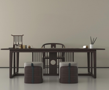 New Chinese Style Tea Tables And Chairs-ID:935049168