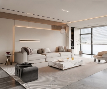 Modern A Living Room-ID:487037908