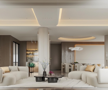 Modern A Living Room-ID:872857099