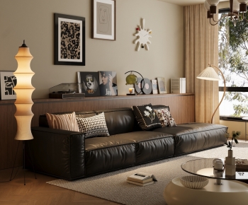 Modern A Living Room-ID:321377041