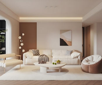 Modern A Living Room-ID:898969896
