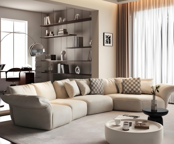 Modern A Living Room-ID:301455026