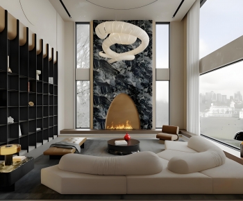 Modern A Living Room-ID:774528036