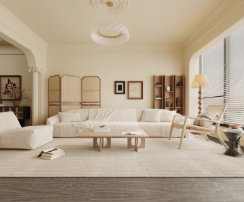 Modern A Living Room-ID:236098057