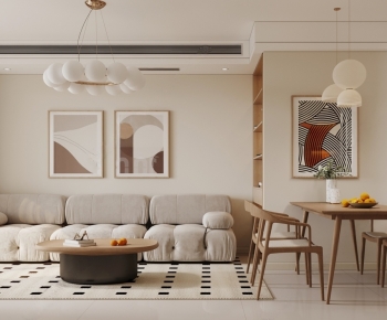 Modern A Living Room-ID:444335948