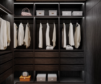 Modern Clothes Storage Area-ID:880506045