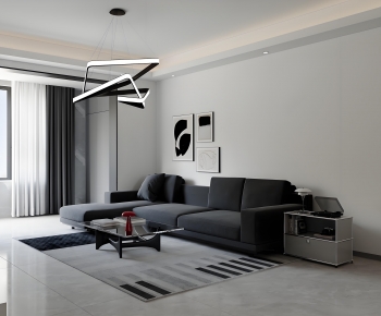 Modern A Living Room-ID:911300902