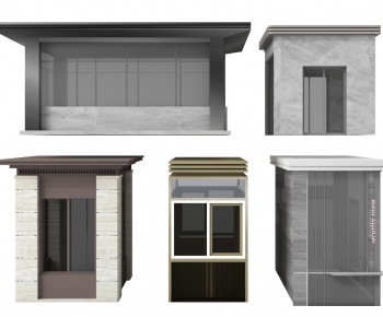 Modern Security Booth-ID:687114953