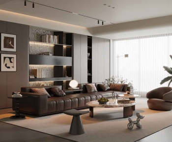 Modern A Living Room-ID:572177898