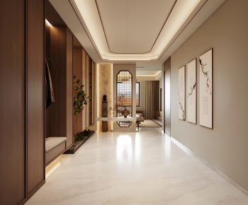 New Chinese Style Hallway-ID:570769351