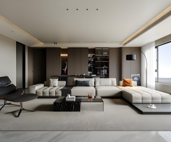 Modern A Living Room-ID:980079219