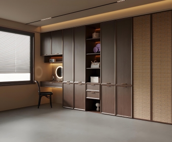 New Chinese Style Clothes Storage Area-ID:654158127