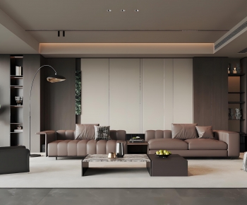 Modern A Living Room-ID:961690906