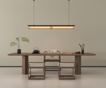 New Chinese Style Tea Tables And Chairs-ID:278686052