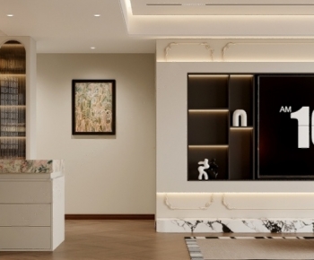 Modern A Living Room-ID:882879023