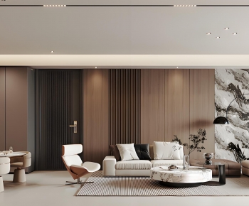 Modern A Living Room-ID:693775899