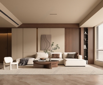 Modern A Living Room-ID:439860897