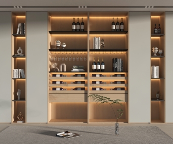 Modern Wine Cabinet-ID:752037052