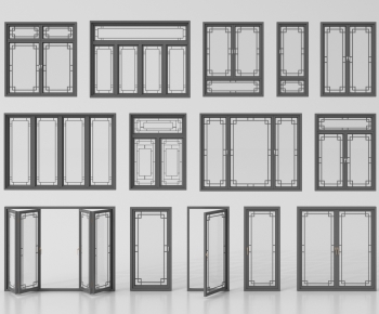 New Chinese Style Window-ID:100290862