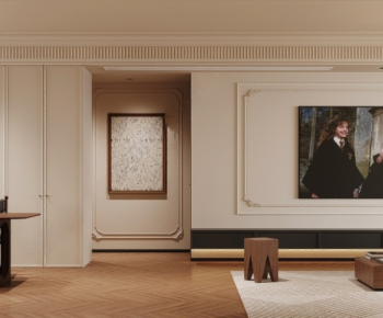 French Style A Living Room-ID:379797945