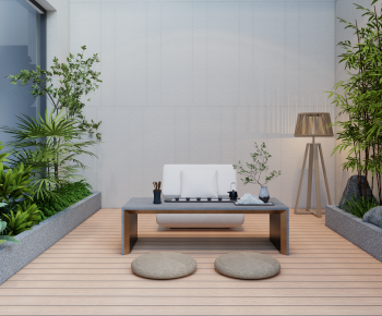 New Chinese Style Courtyard/landscape-ID:882147072