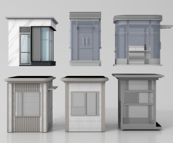 Modern Security Booth-ID:881711961