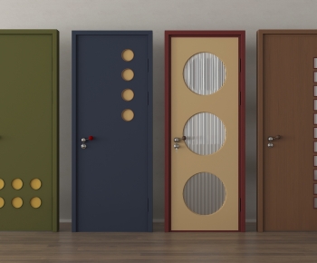 Modern Single Door-ID:883093121