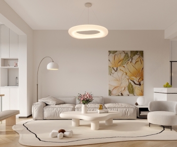 Modern A Living Room-ID:379198079