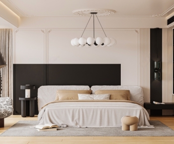 French Style Bedroom-ID:876327042