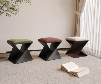 Modern Stool For Changing Shoes-ID:528604983