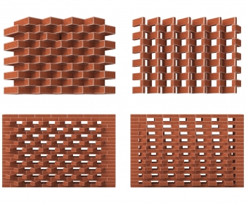 Modern Cement Brick Screen Partition-ID:479444038