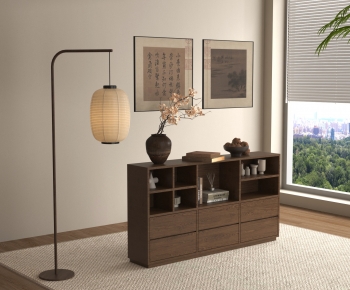 New Chinese Style Side Cabinet-ID:783073901