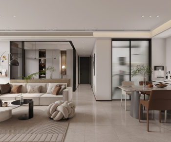 Modern A Living Room-ID:432892087