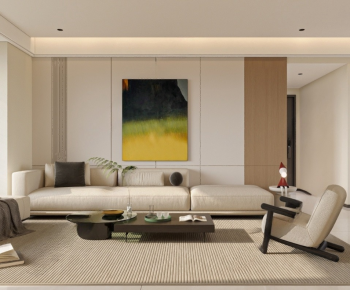 Modern A Living Room-ID:415830685
