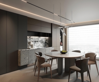 Modern Dining Room-ID:639751044