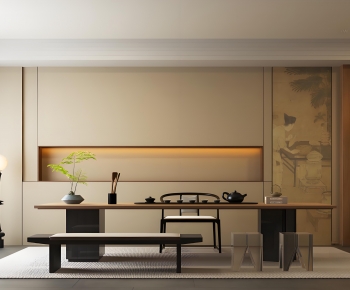 New Chinese Style Tea House-ID:431124939