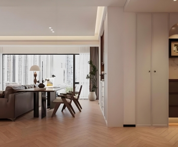 Modern A Living Room-ID:397321946