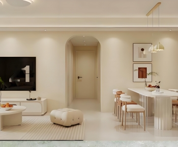 Modern A Living Room-ID:107932099