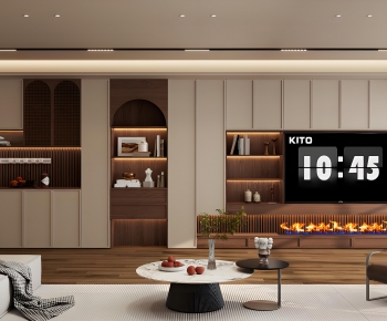 Modern A Living Room-ID:644109968