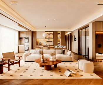 Modern A Living Room-ID:792212966