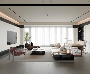Modern A Living Room-ID:945338012
