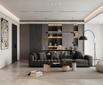 Modern A Living Room-ID:205939059