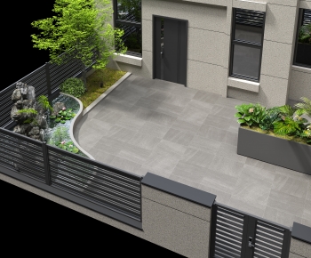 New Chinese Style Courtyard/landscape-ID:158992059