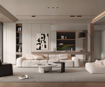 Modern A Living Room-ID:490560055