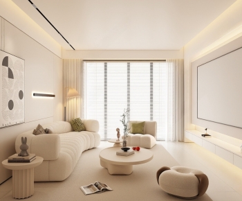 Modern A Living Room-ID:619060047