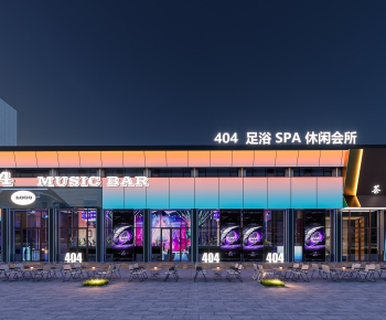 Modern Facade Element-ID:163460021